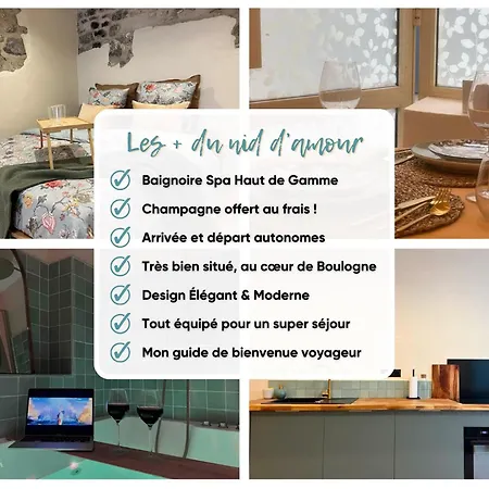 Lägenhet Le Slow Life - Suite Avec Spa Privatif